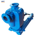 Self-priming non-clogging sewage pump